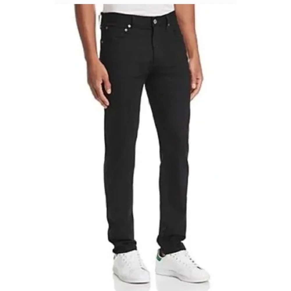 AGOLDE Skinny Fit Straight Leg Jeans Black Mens 31x32